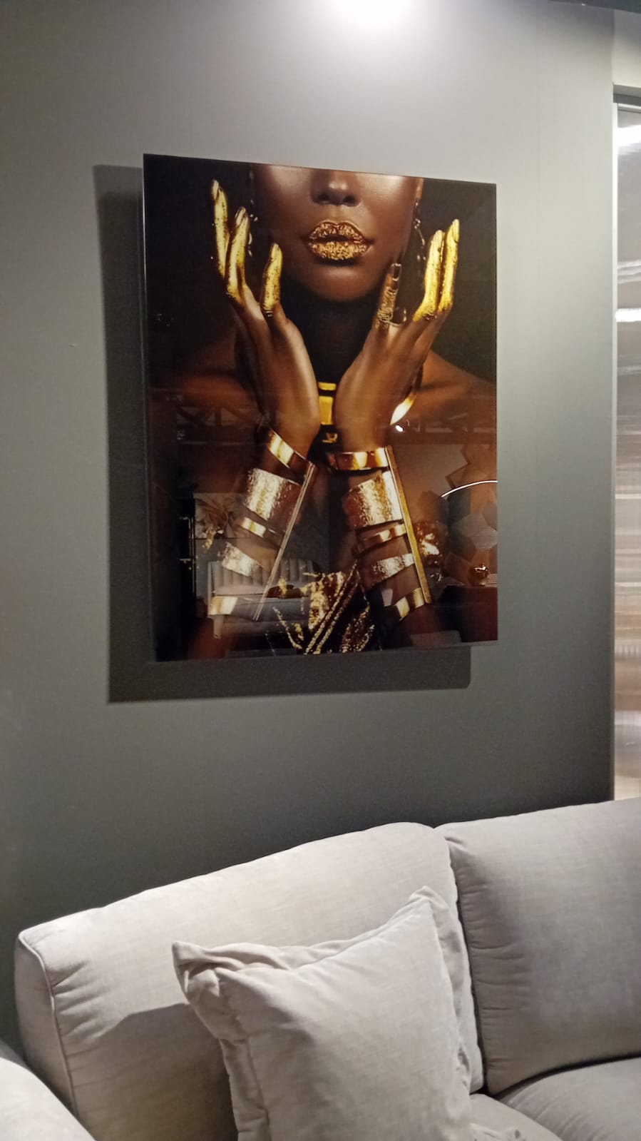 Schuller Sombra e Oro Quadro