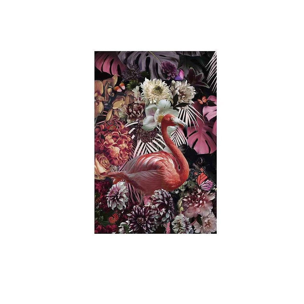 Quadro in vetro temperato Flamenco 80cm x 120 cm